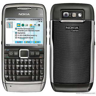                       (Refurbished) Nokia E71 (Single Sim, 2.3 Inches Display, Assorted Color) - Superb Condition, Like New                                              
