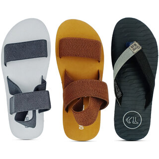                       OLIVER WALK Comfy Sandal  Flip-Flop Set of 3                                              