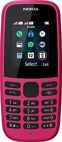 (Refurbished) Nokia 105 (Single SIM, 1.7 Inches Disaplay)_Superb Condition, Like New