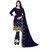 Sharda Creation Blue Georgette Embroidered Unstitched Dress