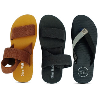                       Slipper  Sandal Set of 3                                              