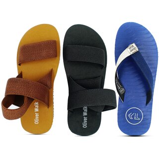                       Sandal  Slipper Set of 3 - OLIVER WALK                                              