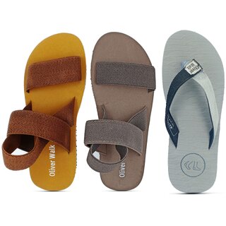                       Sandal  Flip Flop Set of 3 OLIVER WALK                                              