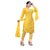 Sharda Creation Yellow Georgette Embroidered Unstitched Dress