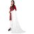 Sharda Creation Red Polycotton Embroidered Unstitched Dress
