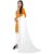 Sharda Creation Yellow Polycotton Embroidered Unstitched Dress