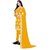 Sharda Creation Yellow Georgette Embroidered Unstitched Dress