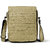 MATRICE messenger bag with cream faux vegan leather(NE-S-0806-Cream)