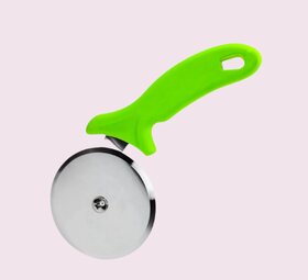 megazone maruti pizza cutter Rolling Pizza Cutter  (Stainless Steel)