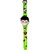Mettle ITC-DW-CAP-B10 Digital Dial Superhero BEN10 Cartoon Cap Cover with Music Play  Glowing Light Watch