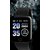 Smart Watch  ID-116  Bluetooth Smart Fitness Wireless Watch with Heart Rate Activity Tracker  Waterproof Body  Step and Calorie Counter  OLED Touchscreen Display  Men  Women  Kids  Sports Gym Watch for All Smart Phones ( Black