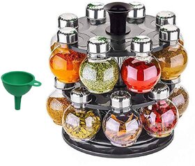 Markdeyan jambo spice rack 16 pcs with silicon funnle free