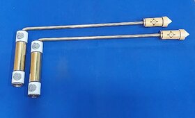 VSP VASTU SAMADHAN - 188 BRASS DOWSING ROD ( NEW ) - Pair for Vastu / Reiki / Dowser Masters / Searching any Objects