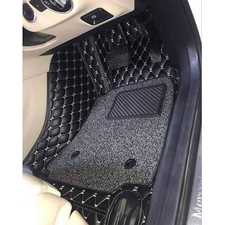                       That's My Style PREMIUM 7D FAUX LEATHER CAR FLOOR /FOOT MAT (WITH 3 PC MICRO FIBRE CLOTH) FOR HONDA BRIO                                              