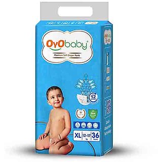 OYO BABY Baby Diaper Pants Size Extra Large, with Aloe Vera Gel for rash protection