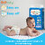 OYO BABY Diaper Premium Pants, Small size baby diapers Pants, Anti Rash diapers, 12 Hours Protection (Pack of 2, Small)