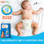 OYO BABY Diaper Premium Pants, Small size baby diapers Pants, Anti Rash diapers, 12 Hours Protection (Pack of 2, Small)