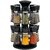 Multipurpose Revolving Plastic Spice Rack / Condiment Set/Salt  Pepper Set Spice Set  (Plastic)
