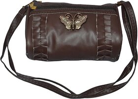 TAVAN Brown Men & Women Sling Bag