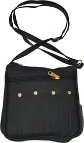 TAVAN Black Women Sling Bag