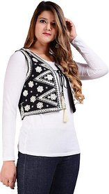 TAVAN Women Embroidered Ethnic Jacket