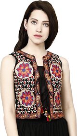 TAVAN Women Embroidered Ethnic Jacket