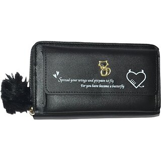                       TAVAN Casual Black  Clutch                                              