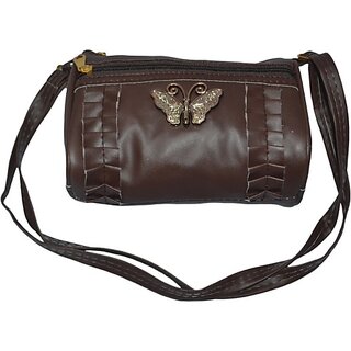                       TAVAN Brown Men & Women Sling Bag                                              