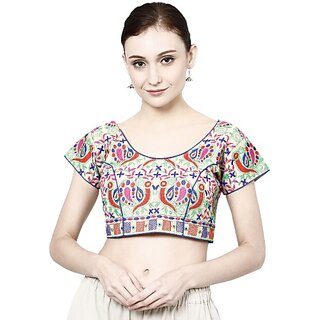                       TAVAN Round Neck Women Blouse                                              