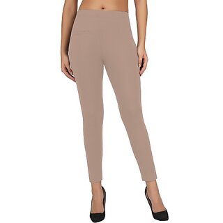                       TAVAN Beige Jegging (Solid)                                              