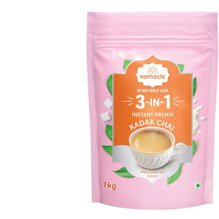 Namaste Chai  Instant Tea Daily Kadak Chai Ready Mix Powder, 1kg