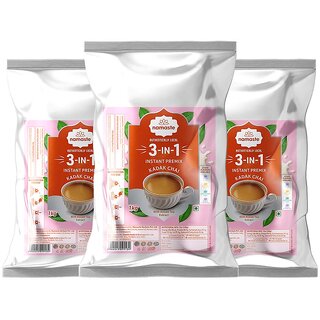 Namaste Chai  Instant Tea Daily Kadak Chai Ready Mix Powder, 1kg, Pack of 3