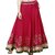 TAVAN Women Embroidered Flared Pink Skirt