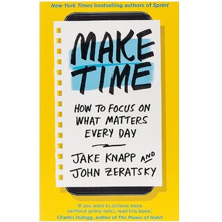                       Make Time How to focus on what matters every day (English, Paperback)                                              