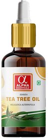 Alpha Essenticals Tea Tree Essential Oil Melaleuca alternifolia, 15ml, 100 Pure Aroma, Therapeutic Grade