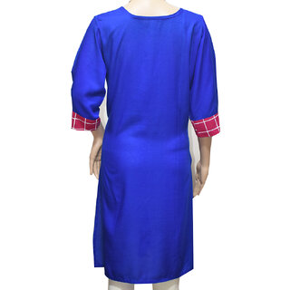 Latest Women Anush Collecctions Self design Rayon Kurti 2025 at ShopCircuit | ONDC