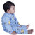 Kid Kupboard Regular-Fit Baby Boy's Cotton Babysuit Blue, Full-Sleeves, Pack of 1