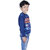 Kid Kupboard Regular-Fit Boy's Cotton Dark Blue Sweatshirt, Full-Sleeves, Pack of 1