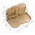 ROMIC AC-435 CAuto Multifunction Folding Car Back Seat Table Drink Food Cup Tablet Tray Holder