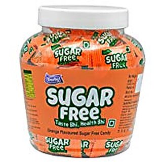 Derby Orange Flavoured Sugar-Free Hard Candies / 280gm