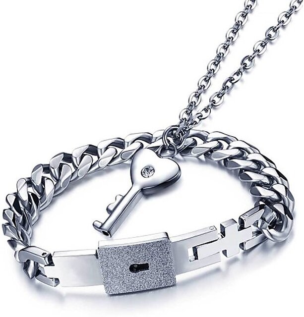 Buy EIT Collection Alloy Silver Ring Bracelet Online - Get 87% Off