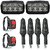 8 LED Fog Lamp 2 Pieces, 2 On/Off Switch, 4 Pieces Duk Indicator Light