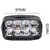 8 LED Fog Lamp 2 Pieces, 2 On/Off Switch, 4 Pieces Duk Indicator Light