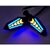 LED Running Light DRL Bike Turn Signal Indicator Lamp Universal for Motorbikes -(Pack of 2) (Yellow-Blue-Blue)