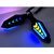LED Running Light DRL Bike Turn Signal Indicator Lamp Universal for Motorbikes -(Pack of 2) (Yellow-Blue-Blue)