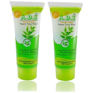                       ADS Neem Face Wash  Natural Pack Of-2                                              