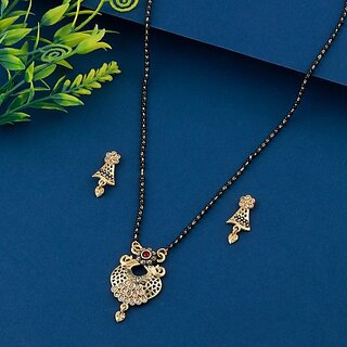 Buy gold plated mangalsutra online outlet