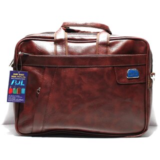                       ABIL CLASSIC MASSANGER LAPTOP BAG (Maroon)                                              