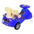 Oh Baby Baby Basket Shape With Back Support Musical Light Magic Car For Your Kids SE-MC-06