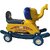 Oh Baby Baby Plastic Elephant With Rocking Function And Running Ride On With Amazing Color 